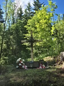 29.5.2025: Liescha/Lese (Slowenien), Gedenken an Partisanenopfer