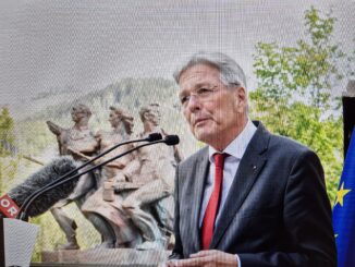 24.5.2025: Gedenken beim Museum Persman